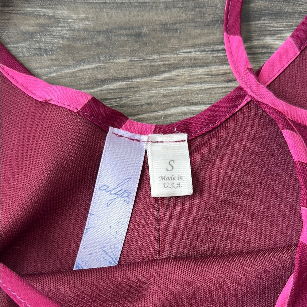 Pink Chevron Dress - Picture 5 of 6